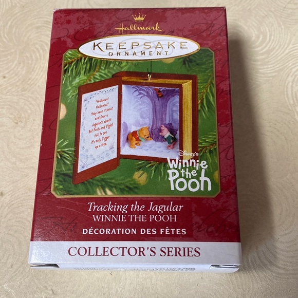 Vintage 2001 Winnie the Pooh Tracking the Jagular ornament - Picture 1 of 7